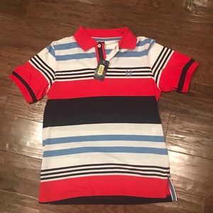 🍀Host Pick🍀 Red White and Blue Polo